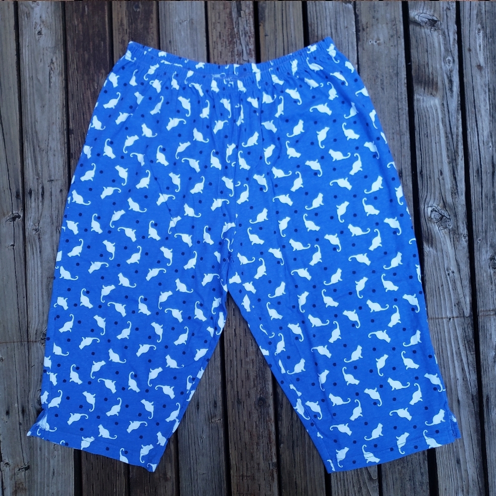 dreams co. Cat And Polka Dots PJ Bottoms - Size L (18/20)